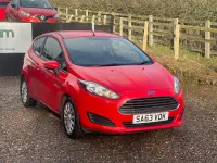 Used Ford Fiesta Style 82 HP (60 kW) 2013 Red Hatchback