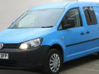 Used VW Caddy 102 HP (75 kW) 2013 Blue MPV