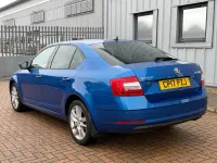 Used Skoda Octavia SE L 150 HP (110 kW) 2017 Blue Hatchback