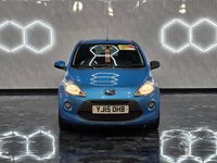 Used Ford Ka Titanium 2015 Blue Hatchback