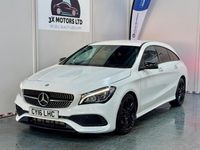 Used Mercedes CLA220 Shooting Brake AMG line 177 HP (130 kW) 2016 White Estate