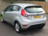 Used Ford Fiesta Zetec 82 HP (60 kW) 2016 Silver Hatchback