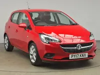 Used Vauxhall Corsa 75 HP (55 kW) 2017 Red Hatchback