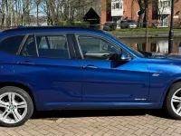 Begagnad BMW X1 M Sport 2013 Blå SUV