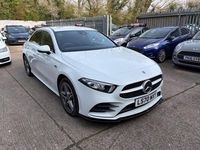 Used Mercedes A250 AMG line 2020 White Sedan