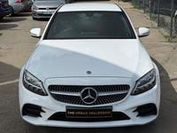 Used Mercedes C200 AMG line 2019 White Sedan