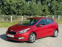 Used Kia Ceed 128 HP (94 kW) 2013 Red Hatchback
