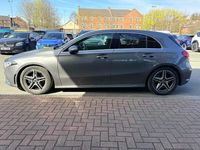 Used Mercedes A200 AMG line 2020 Solar gray Hatchback
