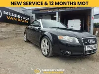 Used Audi A4 Cabriolet S-Line 2006 Black Cabriolet