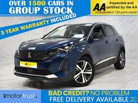 Used Peugeot 3008 Allure Premium 130 HP (95 kW) 2021 Blue SUV