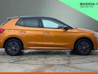 New Skoda Fabia Design Edition 85 HP (62 kW) 2025 Phoenix orange metallic Hatchback