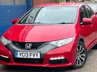 Used Honda Civic SE 120 HP (88 kW) 2013 Red Hatchback