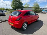 Używany Vauxhall Corsa Excite 100 KM (73 kW) 2011 Czerwony Hatchback