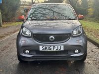 Used Smart ForFour Edition #1 71 HP (52 kW) 2015 Grey Hatchback