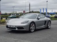 Used Porsche Cayman 2018 Silver Coupe