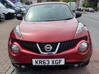 Used Nissan Juke N-TEC 117 HP (86 kW) 2014 Red SUV