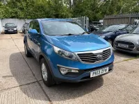 Used Kia Sportage 114 HP (83 kW) 2013 Blue SUV
