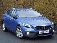 Used Volvo V40 120 HP (88 kW) 2016 Blue Hatchback