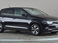 Used VW Polo Match 80 HP (58 kW) 2021 Black Hatchback