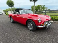 Used MG B 95 HP (69 kW) 1969 Red Cabriolet