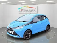 Used Toyota Aygo X-cite 69 HP (50 kW) 2016 Blue Hatchback