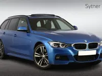 Used BMW 330 M Sport 254 HP (186 kW) 2016 Blue Estate
