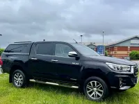 Used Toyota HiLux 150 HP (110 kW) 2019 Black Pickup