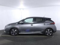 Usado Nissan Leaf Tekna 110 kW (150 HP) 2018 Cinzento Citadino