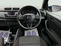 Used Skoda Fabia 2017 Blue Hatchback