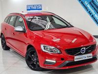 Used Volvo V60 R-Design 115 HP (84 kW) 2015 Red Estate