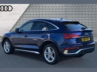 Used Audi Q5 Sportback S-Line 295 HP (216 kW) 2021 Blue SUV