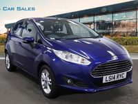 Used Ford Fiesta Zetec 82 HP (60 kW) 2014 Blue Hatchback