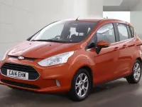 Used Ford B-MAX Zetec 105 HP (77 kW) 2014 Red MPV