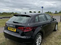 Begagnad Audi A3 Sportback Sport 150 HK (110 kW) 2015 Svart Halvkombi