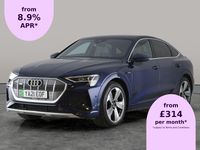 Used Audi e-tron S-Line 230 kW (313 HP) 2021 Blue SUV