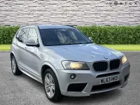 Używany BMW X3 M Sport 184 KM (135 kW) 2013 Srebrny SUV
