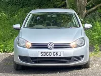 Used VW Golf VI Match 105 HP (77 kW) 2010 Silver Hatchback