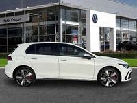 Used VW Golf VIII GTE 245 HP (180 kW) 2022 White Hatchback