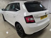Used Skoda Fabia Monte Carlo 90 HP (66 kW) 2017 White Hatchback