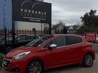 Used Peugeot 208 Allure 82 HP (60 kW) 2017 Orange Hatchback