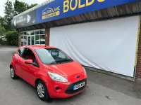 Used Ford Ka 69 HP (50 kW) 2012 Red Hatchback