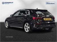 Used Audi A3 S-Line 2021 Black Hatchback