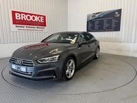 Usado Audi A5 Sportback S-Line 252 HP (185 kW) 2018 Cinzento Citadino