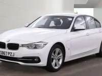 Used BMW 330e Sport Line 2018 White Sedan