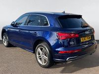 Used Audi Q5 S-Line 190 HP (139 kW) 2017 Blue SUV