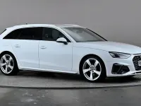 Used Audi A4 S-Line 150 HP (110 kW) 2023 White Estate
