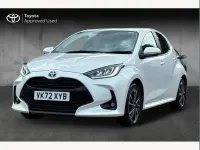 Used Toyota Yaris Design 114 HP (83 kW) 2022 White Hatchback