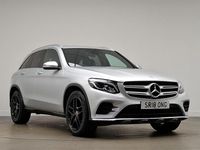 Used Mercedes GLC220 AMG line 367 HP (269 kW) 2018 Silver SUV