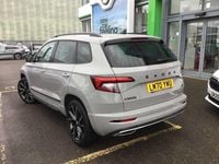Used Skoda Karoq SportLine 140 HP (102 kW) 2021 Meteor grey SUV