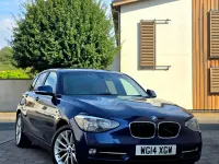Used BMW 118 Sport Line 2014 Blue Hatchback